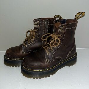 Dr.Martens JADON ARC Crazy Horse Platform Boots Sz US Women’s 8 / Men’s 7